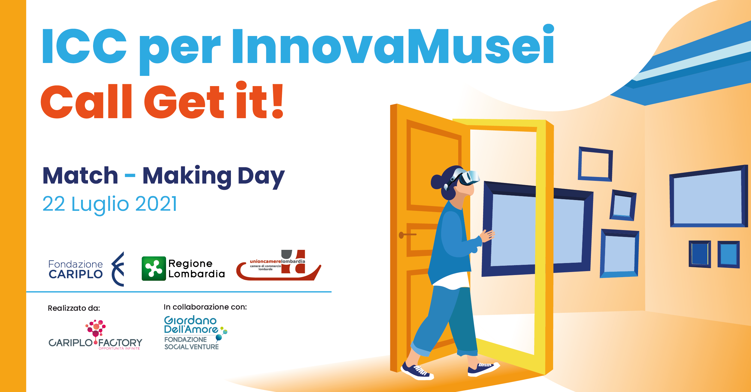 Match Making Day & Investor Day – ICC per InnovaMusei call di Get it!