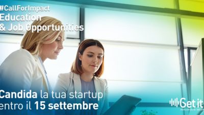 Education e Job Opportunities, aperta la quarta Call For Impact